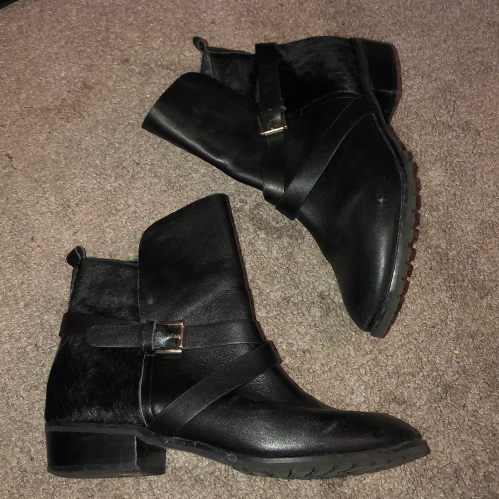Black booties!